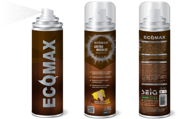 LÍQUIDO PARA ROPA ECOMAX EN SOBRE PARA DILUIR POR 200 ML