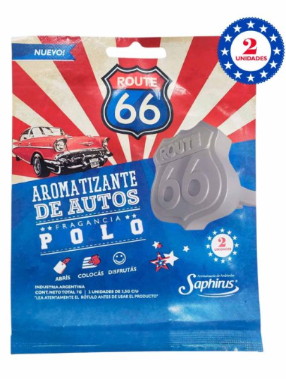 AROMATIZANTE PARA AUTO, 2 UNIDADES POR 5,6 GRS